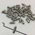 20 PCS Dia 1.3mm Adjustable RC Airplane Pushrod Connector Linkage Stopper for Model Aircraft Replacement Parts
