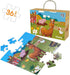 Floor Puzzle for Kids - Animal Jigsaw Large 36 Piece Horse Puzzle for Toddler Ages 3+, Educational Toys Gift