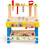 ROBUD Wooden Tool Workbench Toy for Kids & Toddlers, with Wood Tool