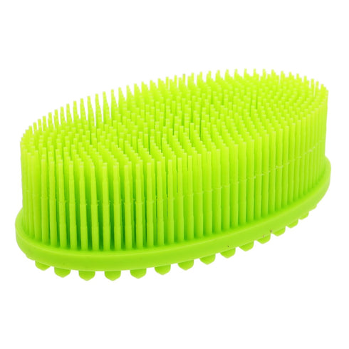 Soft Silicone Baby Bath Brush Newborn Head Scrubber Gentle for Infants Toddlers