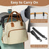 Mommy Diaper Bag Tote, Travel Baby Diaper Bag Purse with Stroller Clips, Hospital Baby Bag for Labor and Delivery