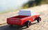 Candylab Toys Americana Collection Longhorn Red, Premium Handcrafted Wooden Car Toy