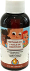 Punkin Butt Teething Oil - 2 oz - 100% Natural Baby Teething Relief with Chamomile, Sunflower, Peppermint, Clove