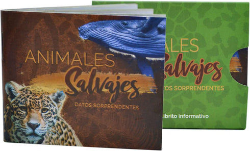 Juego de Memoria de Animales Salvajes en español - Wild Animals Memory Matching Game