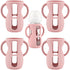Frezonika 4 Pack Silicone Sleeves for Avent Natural Glass Baby Bottles, Silicone and