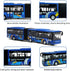 City Bus Die Cast Alloy Toy for Kids, Pull Back Metro Electric Bus with Sounds and Lights, Educational Gift for Ages 3+