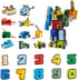 VEAIS Number Transforming Toys, Alpha Bot Military Transforming Robet Toy for Tollders