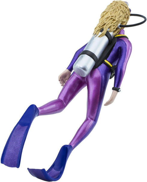 7" 3+ Safari Ltd. Michelle the Underwater Adventurer Figurine - Detailed Plastic Model Figure - Fun Educational Play