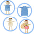 vocheer Human Body Anatomy Toy, Montessori Preschool Educational Organ Plush Toys for Kids, Science Learning Kits