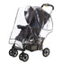 Jeep Standard Stroller Rain Cover, Universal Size, Waterproof, Windproof, Clear Vinyl Plastic Weather Shield