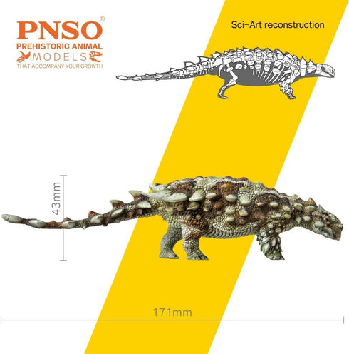 PNSO Prehistoric Dinosaur Models, 37 Bart The Pinacosaurus
