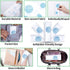 Famard 18 Count (Pack 1) Toilet Seat Covers Disposable, Extra Large Portable Potty Seat Covers for Toddlers, Soft
