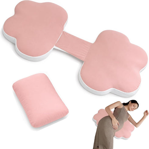 IHOMY Pregnancy Pillow for Sleeping, Upgraded Memory Foam Maternity Pillow for Pregnant Women,