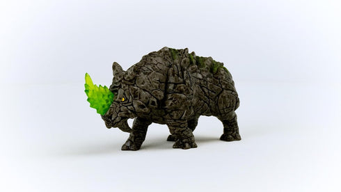 Schleich Eldrador Battle Rhino - High-Intensity Realistic Fantasy Rock Tough Action Figure for Kids Age 7+