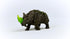 Schleich Eldrador Battle Rhino - High-Intensity Realistic Fantasy Rock Tough Action Figure for Kids Age 7+