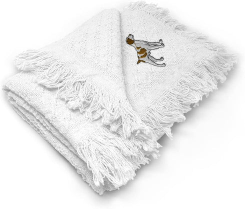 Fastasticdeals Nursery Bedding Baby Blankets for Boys & Girls Brittany Spaniel Cotton