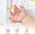 30x40 inches, Outer Space Baby Blankets for Boys, Soft Nursery Minky Blankets with Muslin and Dotted Fleece Back
