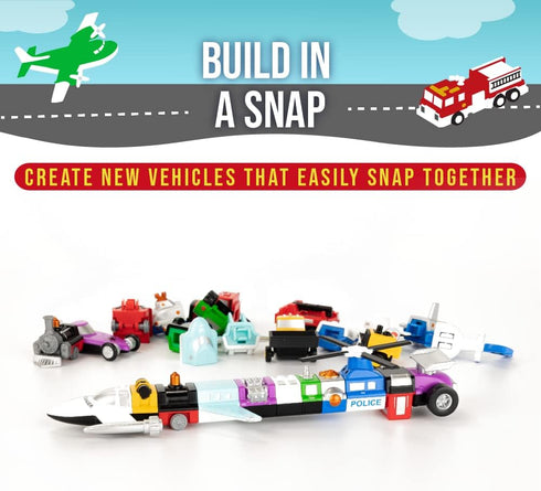 1-3, Set 9 Popular Playthings Magnetic Vehicles for Toddlers Mini Mix or Match Car Toys, of Gift for Kids - Cars