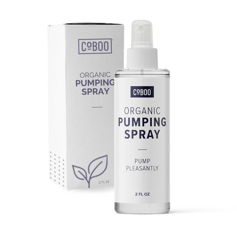 Pumping Spray 2 Fl Oz, Organic Skin Lubricant for Breast Pumping, Vegan & Lanolin Free, Made in USA