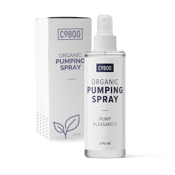 Pumping Spray 2 Fl Oz, Organic Skin Lubricant for Breast Pumping, Vegan & Lanolin Free, Made in USA