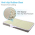 Bath Knee Pad - Extra Thick 1.5inch Non-Slip Rubber Kneeling Pad for Baby Bathtime, Gray