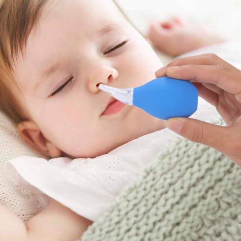 Lamoutor 4Pcs Premium Nasal Aspirator, Nose Suction Bulb for Baby