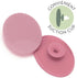 2 Inch 2.5 Inch, 2 Pack S&T INC. Exfoliating and Massaging Cradle Cap Bath Brushes for Baby, Silicone - x Pink