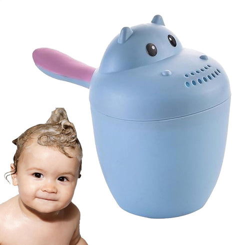 Generic Baby Bath Rinse Cup - Baby Shampoo Rinser, Wash Hair Cup Kids | Hippopotamus Bath Rinser, Shampoo Rinser Baby