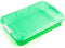 15 Inch Portable Sensory Bin Play Tray with Lid, Fill with Water, Sand, Beads and More (Green) for Kids Playtime