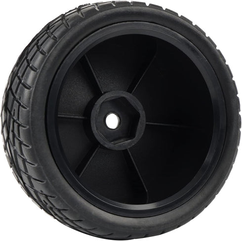 4PCS 1:10 On Road RC Tires with 12mm Hub Wheel Rims, Concentric Hard Dish for Touring Racing Cars, Black