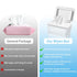 2 Pack Wet Baby Wipes Dispenser - Large Capacity Wipe Holder Seal-Designed Dust-Proof Wet Wipes Container Keep Diaper
