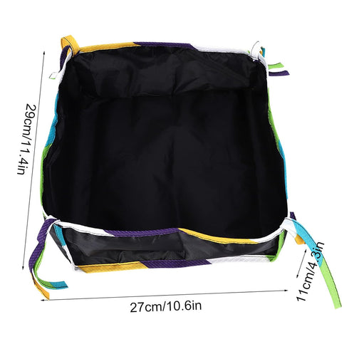 Baby Stroller Pram Bottom Basket, Large Capacity Shopping Storage Case with 600D Oxford Fabric
