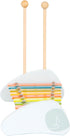 3+ Small Foot Wooden Kids Xylophone Groovy Beats Color-Coded Musical Instrument Toy with Mallets & Sheet Music Early
