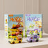 Jollcnoia Set Ice Cream Truck Mini Gourmet Travel RV Car Micro Building Toy Little Cute Truck Mobile Van Stand Fun