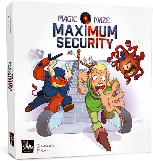 Magic Maze: Maximum Security, Strategy Board Game, Customize Your Experience, For 1 to 8 Players, Ages 8+