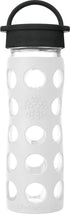 Set (1) 9-Ounce (1) 16-Ounce Lifefactory Baby & Me Glass Bottle Gift Baby Bottle Kale, Glass Bottle Optic White