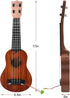 Raimy 17in Kids Ukulele Guitar, 4 Strings Mini Guitar for Beginners, Educational Toys for Toddler Boys and Girls