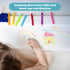8 3+, Tiger Tribe Bath Crayons - Washable Colors for Mess-Free and Creative Bath Fun, Easy Grip for Kids Age Develops