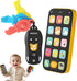 iKOIHO Baby Phone Baby Keys Toys Set, Bilingual Play Phone and Toy Keys