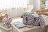 Moteph Diaper Caddy with Changing Mat, Large Baby Diaper Caddy Organizer with Lid, Portable Organizer Basket for Baby