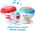 Kidoozie Flashbeat Drums - Developmental Activity Toy for Toddlers Ages 18 Months and Older