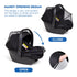Beberoad Love Universal Car Seat Mosquito Net Insert, Breathable & Durable Mesh Net (Black)
