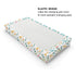 Cute Cartoon Dinosaurs Changing Pad Cover, Jungle Palm Leaves Diaper Change Table Pad for Boys Girls, 32"x16"