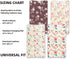 FIGEPO 4 Pack Set Baby Girl Changing Pad Covers Sheets Soft Fitted Floral or Elephant Theme Baby Girl Mattress Covers