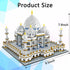 Building Blocks Architecture Taj Mahal Micro Mini Block Set - 4146 Pieces 3D Puzzle Toys for Kids and Adults
