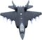 HSOMiD Alloy Planes/Airplane/Aircraft Toy with Pull Back Stealth Bombers and Fighter Planes