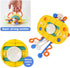 Baby Silicone Suction Cup Toy for High Chair, Toddler Sensory Toy for 6-12 Months, Montessori