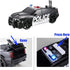 Police Car Toy Plastic Pursuit Rescue Vehicle with Sirens Sound and Light for Kids, Toddlers, Boys 1:20 Scale