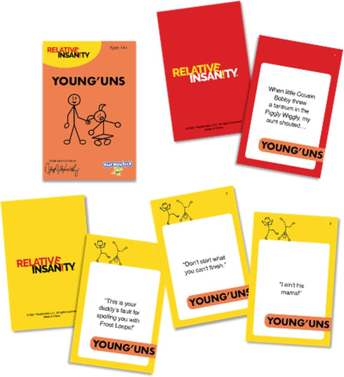 Relative Insanity Young 'UNS Laugh-Out-Loud Party Fun All About Your Family Ages 14+