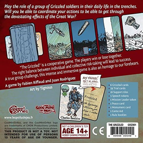 The Grizzled Cooperative Card Game for Ages 10 and Up
